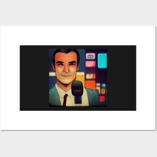 Newsreader | Comics Style Posters and Art